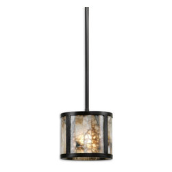 Uttermost Coslada Marble Mini Pendant - Pendant Lighting