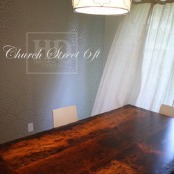 Reclaimed Wood Harvest Tables - Products