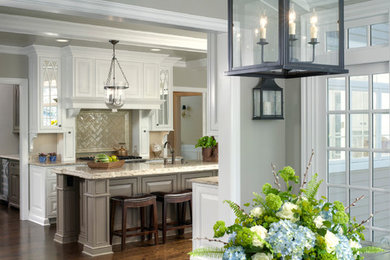 Kitchen - traditional kitchen idea in Newark