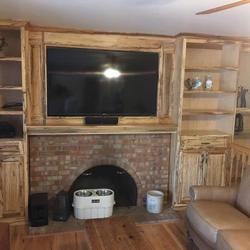 Entertainment Wall and Fireplace Surrounds
