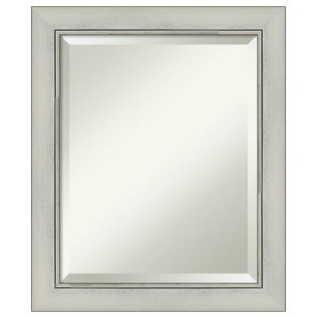 Flair Silver Patina Beveled Wall Mirror - 20 x 24 in.