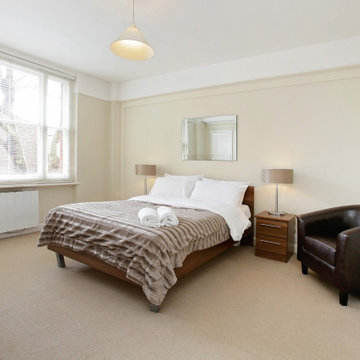 Waking up to a stunning view in my London bedroom
