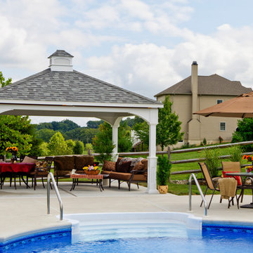 Vinyl Pavilions, Gazebo's and Pergola's