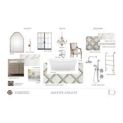 Private Residence- Master bathroom Mood Board - Bath Products