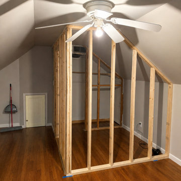 Attic Conversion Framing and Layout Construction