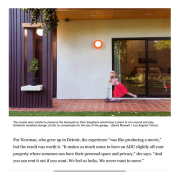 Los Angeles Times: ADU Feature Publication