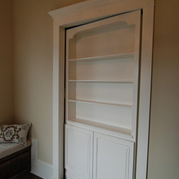 Shhhh It's a Hidden Door - Bookcases