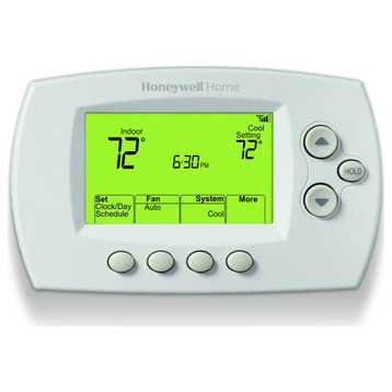 RTH6580WF Wi-Fi 7-Day Programmable Thermostat, Wi-Fi Thermostat + Leak Detector
