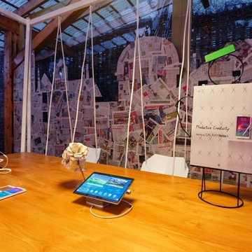 Notelier, 2015 – dedicated space for Samsung campaign