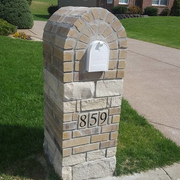 Stone and Brick Mailbox @ Whitmoor Golf course ( # 2 )