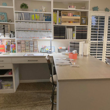 Custom Craft Room for Nashville Homeowner