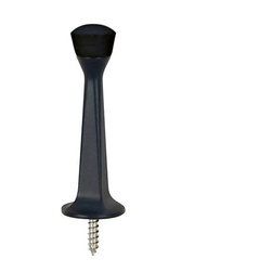 DoorCorner - Matte Black Heavy Duty Solid Rigid Door Stop - Door Stops