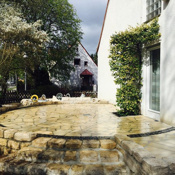 Terrassen und Sitzflächen