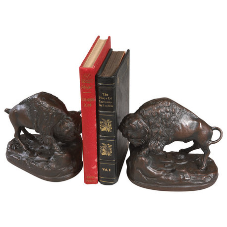 Buffalo Bookends