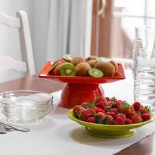 cake stands repurposed from bowls and plates