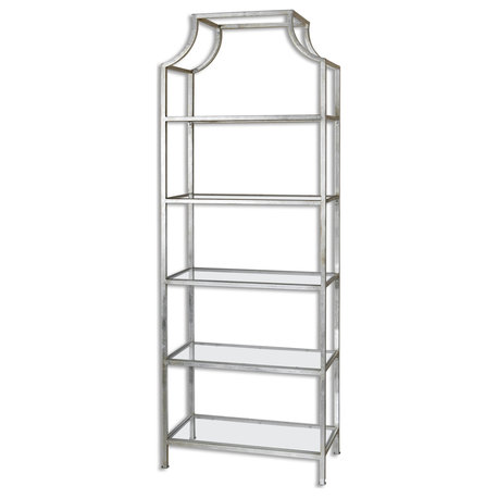 Uttermost Aurelie Silver Etagere