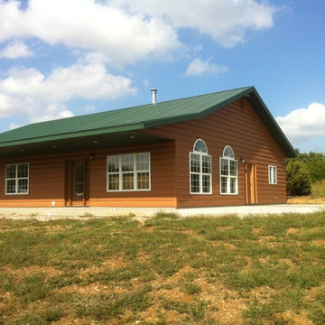 Custom Log Home in Ottawa, KS