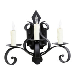 Custom Hand Made Iron Sconces - Products