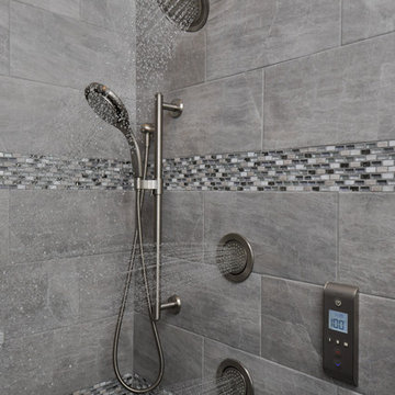 Key West Inspired Master Bathroom Design by Reico Kitchen & Bath