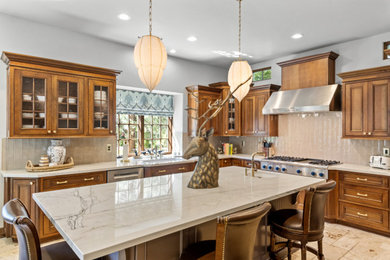 Kitchen - traditional kitchen idea in Other