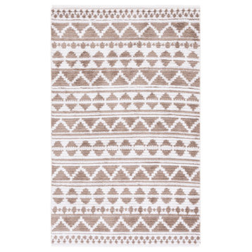 Safavieh Augustine Collection AGT847 Rug, Taupe/Ivory, 5' x 7'7"