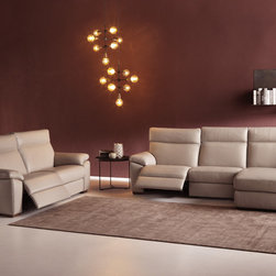 Natuzzi Editions | Modular Recliner Sofa Empatia C007 (Lapo) - Sectional Sofas