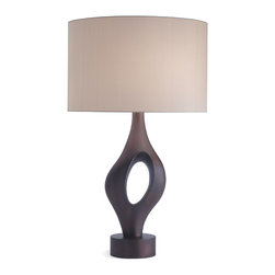 Anneau Table Lamp (Bronze) - Baker Furniture - Table Lamps