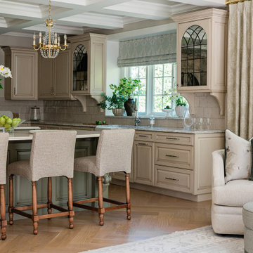 A Modern Take on A French Country Kitchen