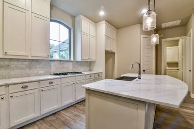 Trendy kitchen photo in Dallas