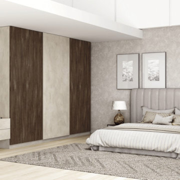 Solidify Your Interior with Wooden Sliding Door Wardrobes! Inspired Elements