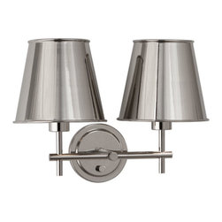 Robert Abbey Aiden Double Wall Sconce - Wall Sconces