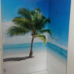 Bathroom Printed Splashbacks - Home Improvement