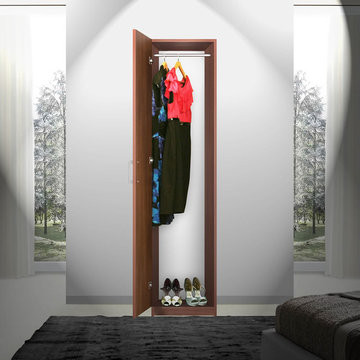 Bella Narrow Wardrobe - Left Opening Door