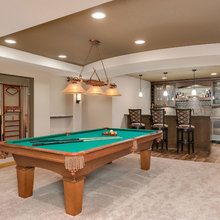 basement pool table