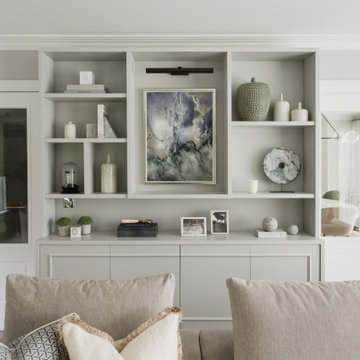 Broadoaks - Living room display cabinet