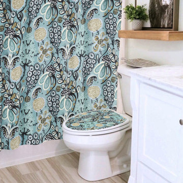 Coordinating Shower Curtains