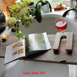 Rustic Bath Caddy - Bathroom Accessories