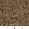 Mocha Brown Textured Solid Woven Jacquard Upholstery Drapery Fabric By The Yard