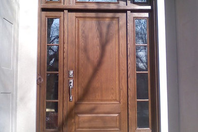 Oak Grain Doors