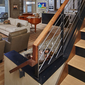 The "19th Hole" Stairs and Railing