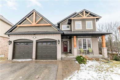 Inspiration for an exterior home remodel in Toronto