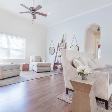 Executive Style Home in Westchase Staged With Warm Colors