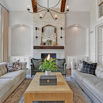 Transitional Living Room