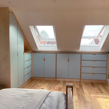Birch plywood wardrobes Bristol