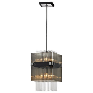 Troy Lighting F5904 Two Light Pendant Apollo Dark Bronze Polished Troy Lighting F5904 Two Light Pendant Apollo Dark Bronze Polished