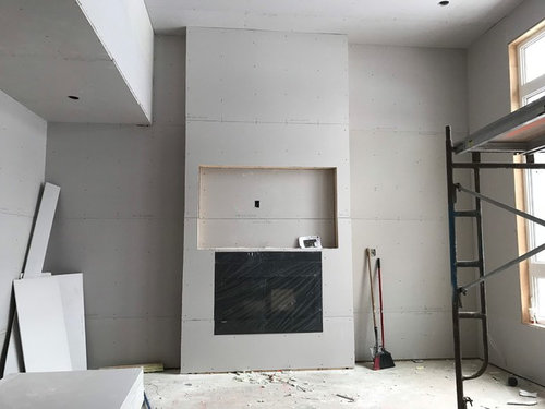 What To Do With Uneven Ceiling Height - Tiling A Wall With An Uneven Ceiling