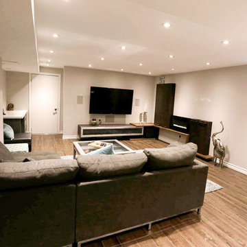 Re-vamped Family Basement
