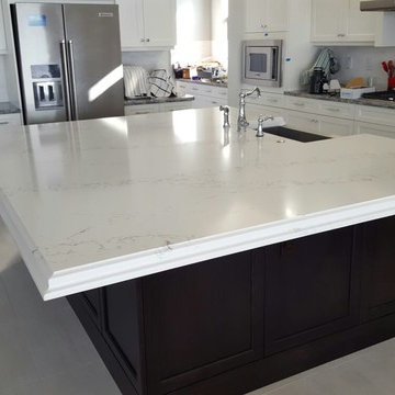 Statuario Quartz - Pompeii Quartz