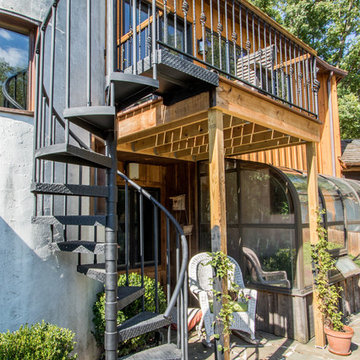 Compact Deck Stair