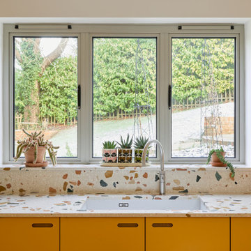 Sunshine Yellow Kitchen